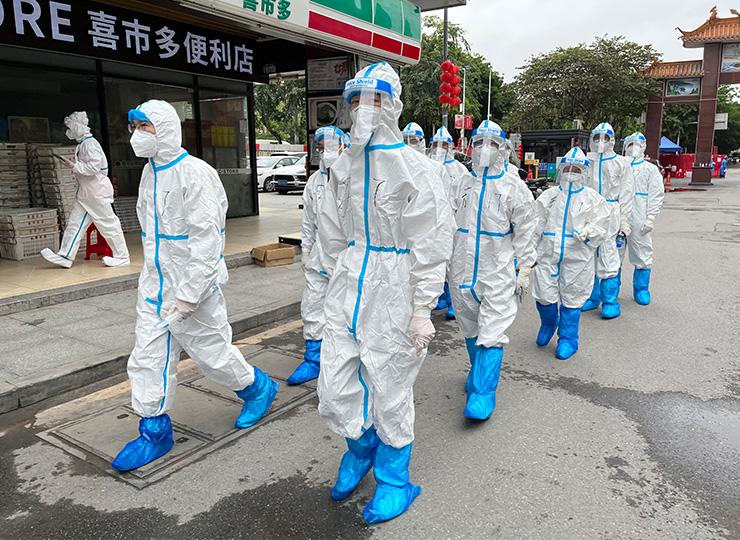 集团党员助力广州疫情封控区，筑牢抗疫“长城”